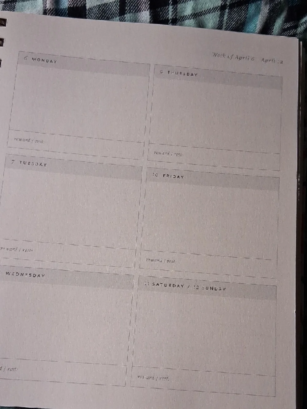 NWT! 2026 Ramona & Ruth Weekly Overview Planner & Calenders